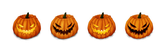 Halloween Pumpkins Icons Set Png Ico Free Download Icon Easy